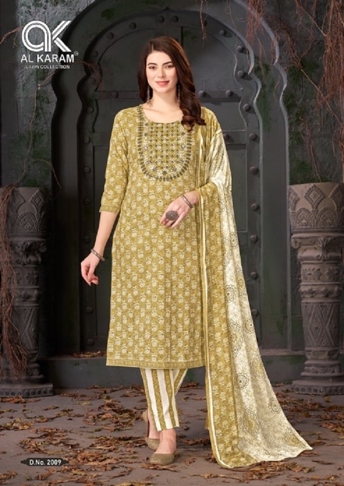 Al Karam Heritage 2 Casual Wear Exclusive Dress Material Collection